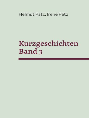 cover image of Kurzgeschichten Band 3
